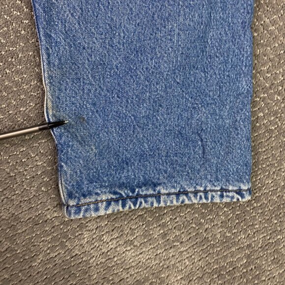 Carhartt B155 DST Relaxed Fit Fleece Lined Jeans Mens 42x32 Measures 41 x 31.5 - Picture 6 of 13